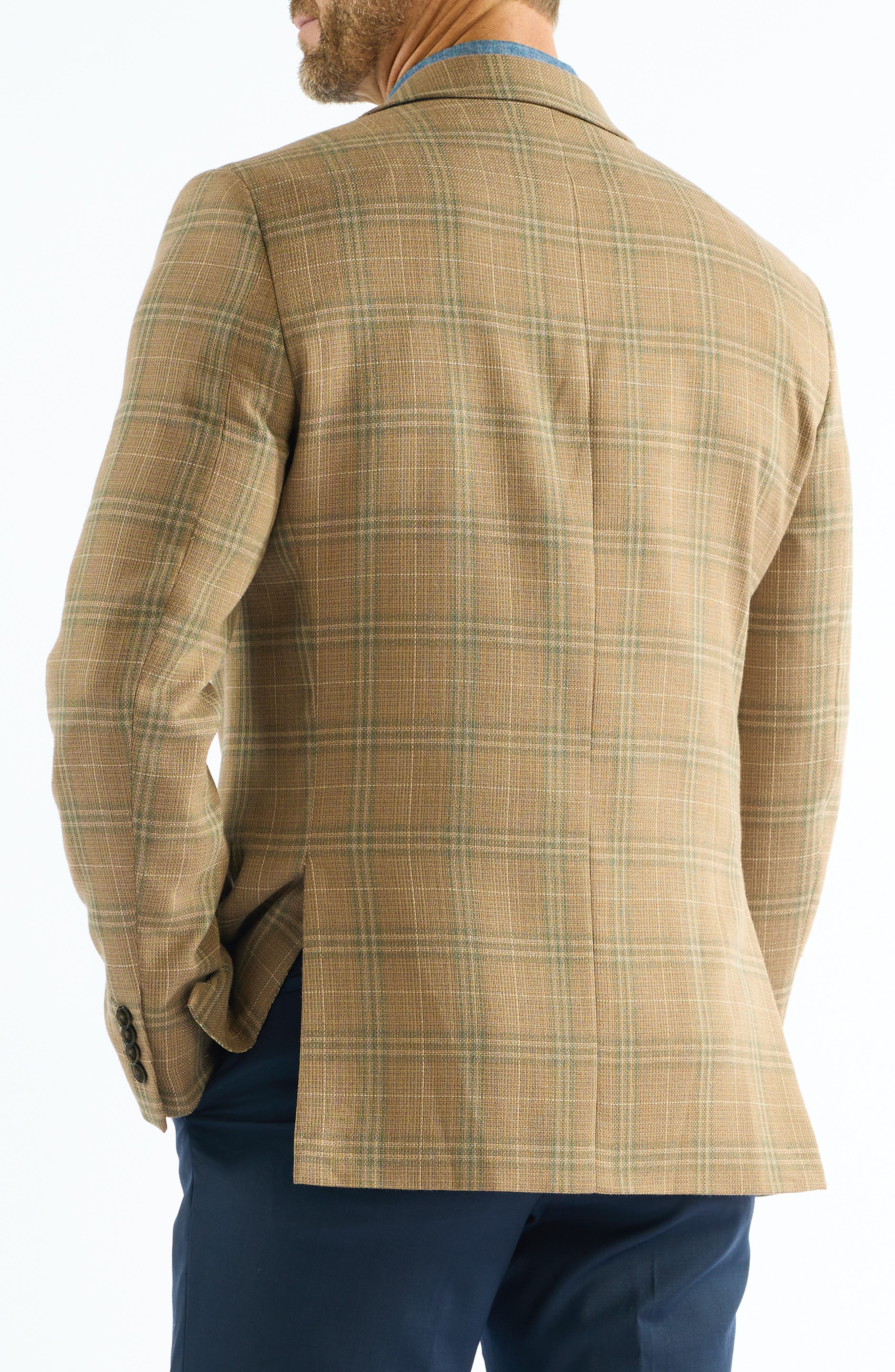 SAVILE ROW CO Windowpane Sport Coat