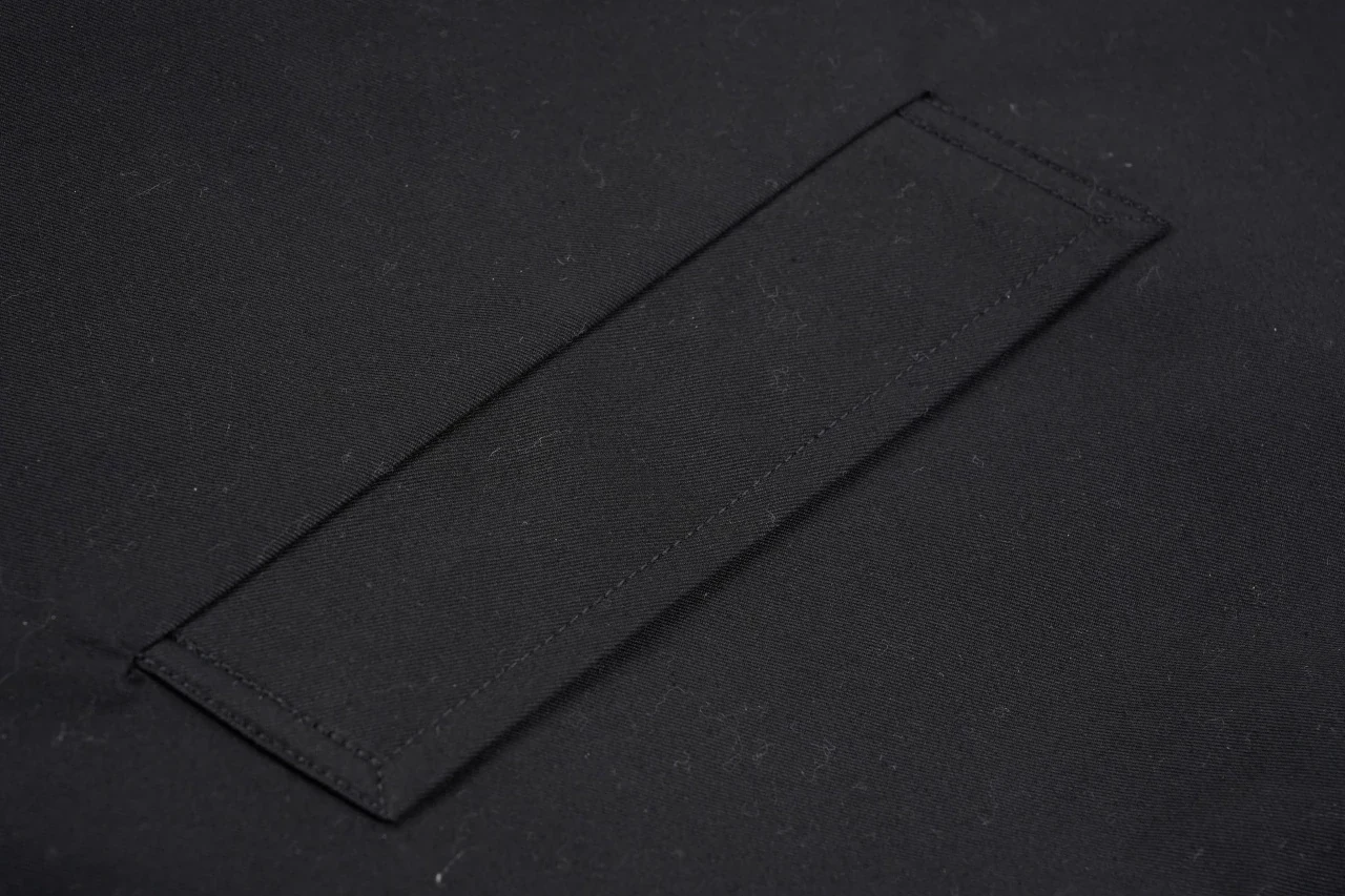 LOEWE Black Pleated Back Zip Jacket product photo from LabelPicks