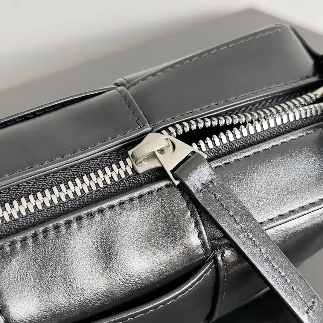 Bottega Veneta Cassette Intrecciato Woven Leather Crossbody Bag product photo from LabelPicks