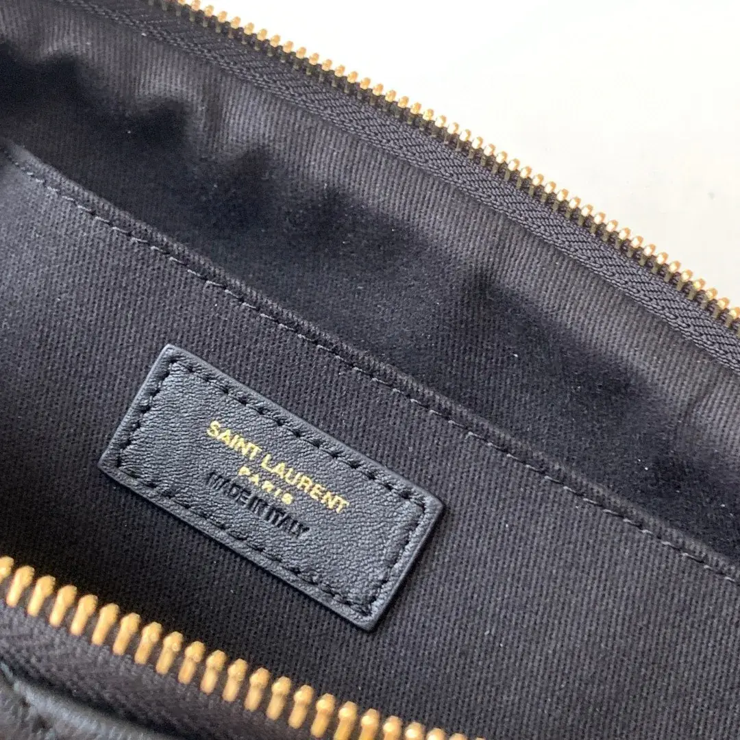Saint Laurent Quilted Leather Sade Clutch product photo from LabelPicks