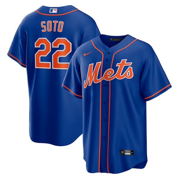 Juan Soto New York Mets Nike Replica Player Jersey - Royal