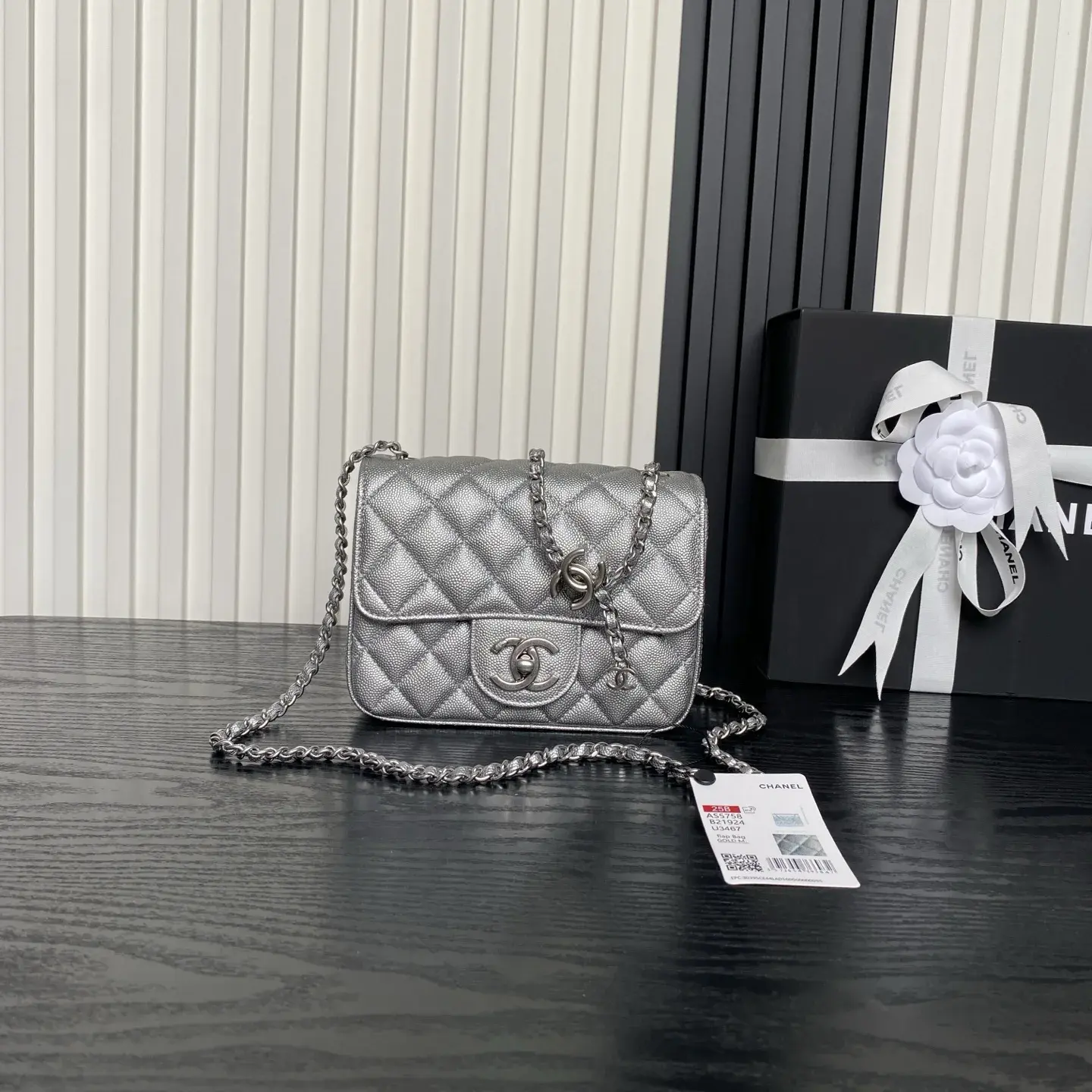 Chanel Classic Flap Gold Calfskin Shoulder Bag product photo from LabelPicks