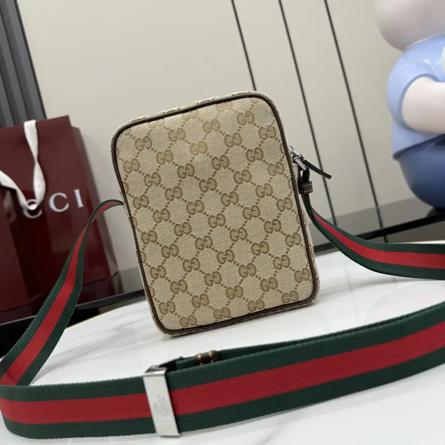 Gucci Quilted Leather Crossbody Bag product photo from LabelPicks
