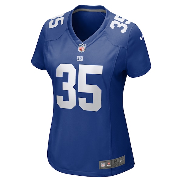 Jashaun Corbin New York Giants Nike Women's Team Game Jersey -  Royal