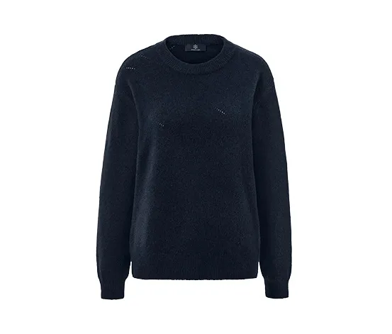Strickpullover mit Ajour-Muster