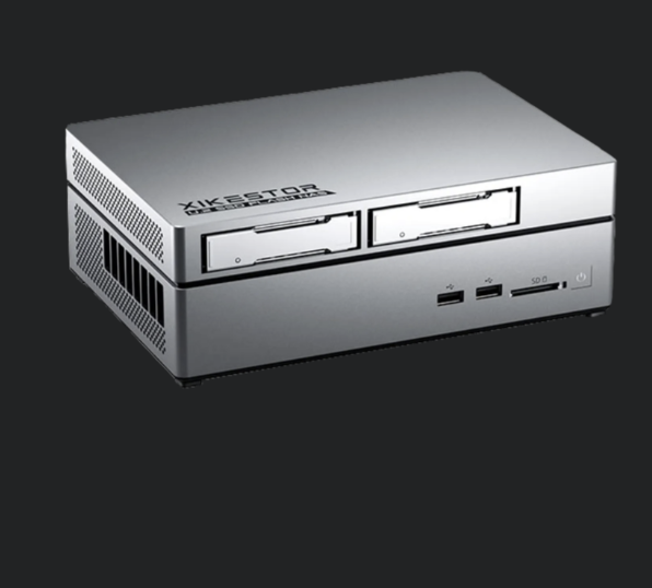 XikeStore NAS MiniPC Intel 12450H 16GB+128GB 2xU.2 4xNVME all Flash Brand New - GreshamTech