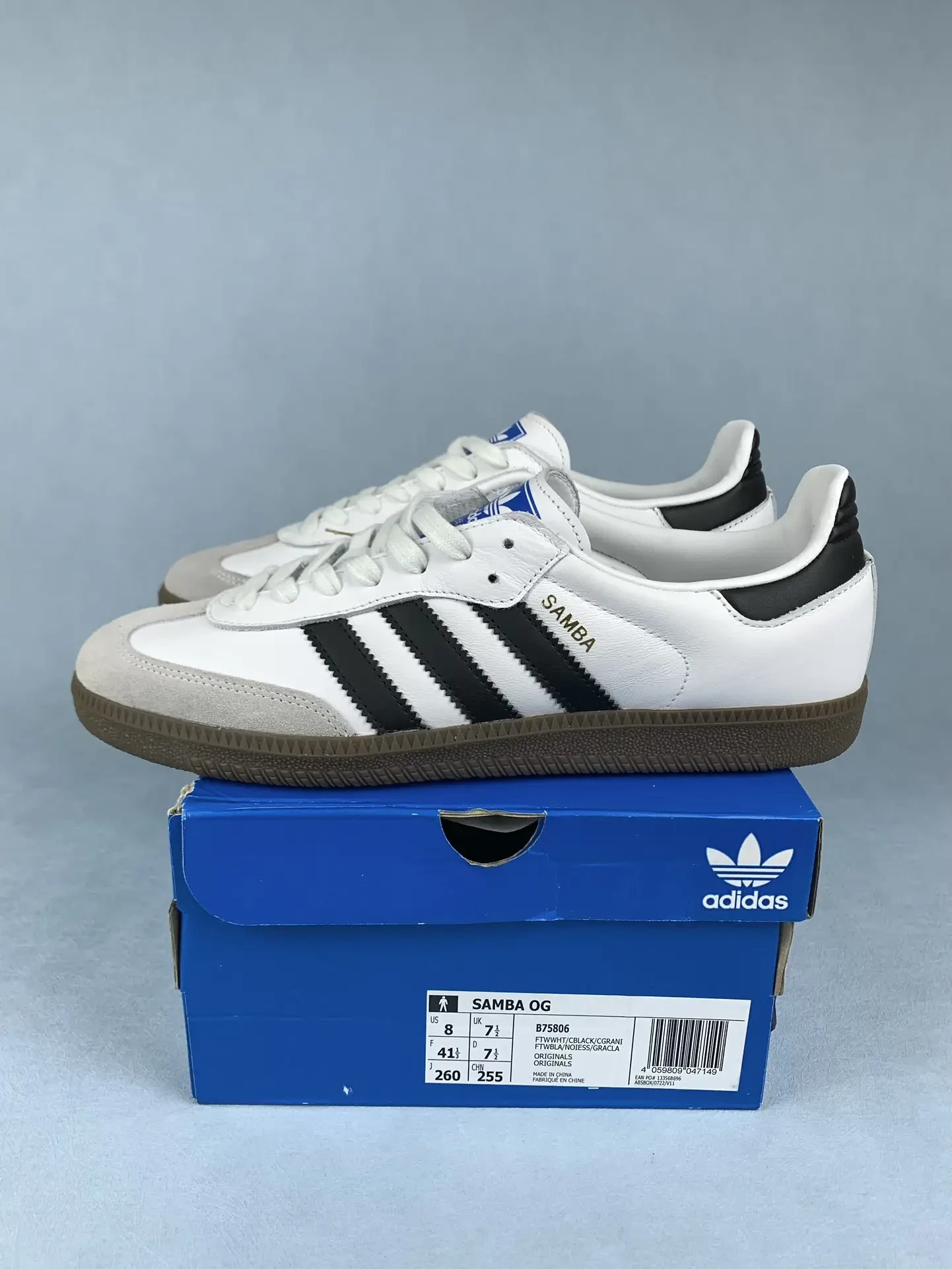adidas Samba OG Cloud White Shoes product photo from LabelPicks