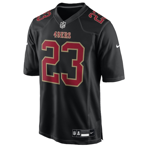 Christian McCaffrey San Francisco 49ers Nike Fashion Game Jersey - Carbon Black