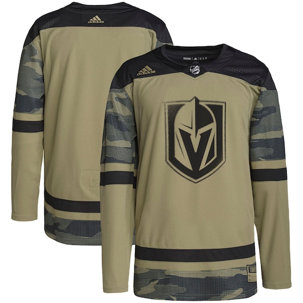 Vegas Golden Knights adidas Military Appreciation Team Authentic Practice Jersey - Camo