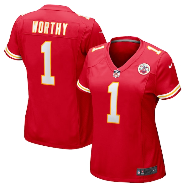 Xavier Worthy Kansas City Chiefs Nike Women's  Game Jersey -  Red