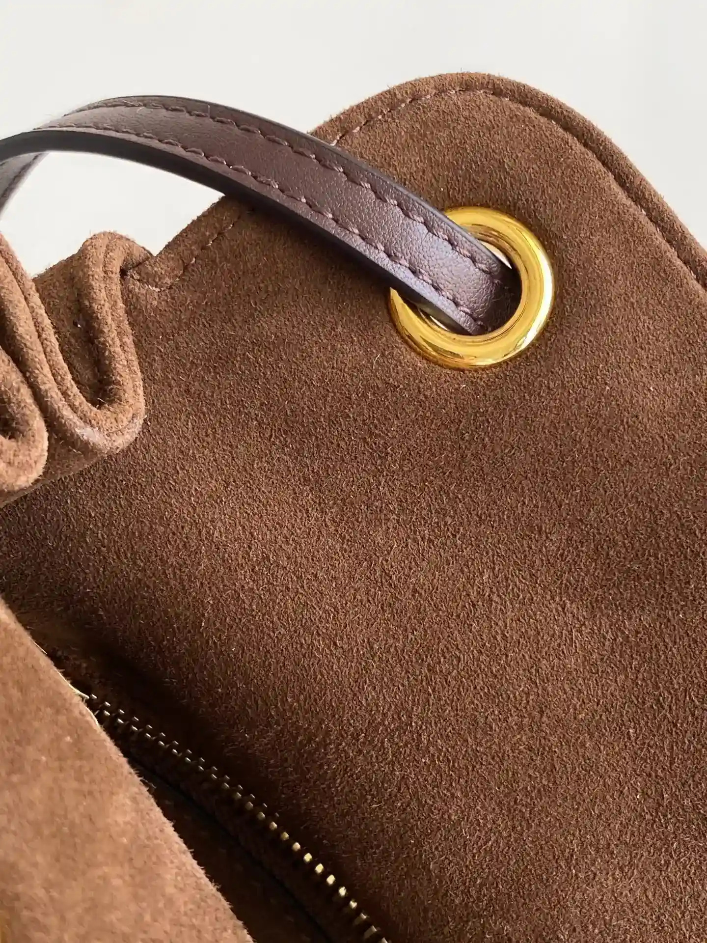 Prada Suede Leather Tote Bag product photo from LabelPicks