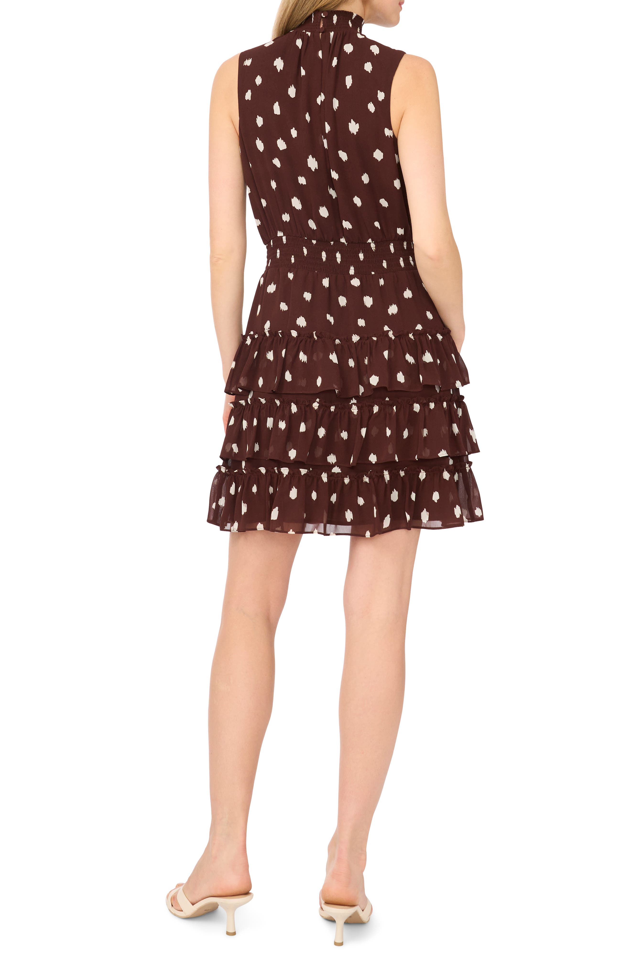 1.STATE High Neck Minidress