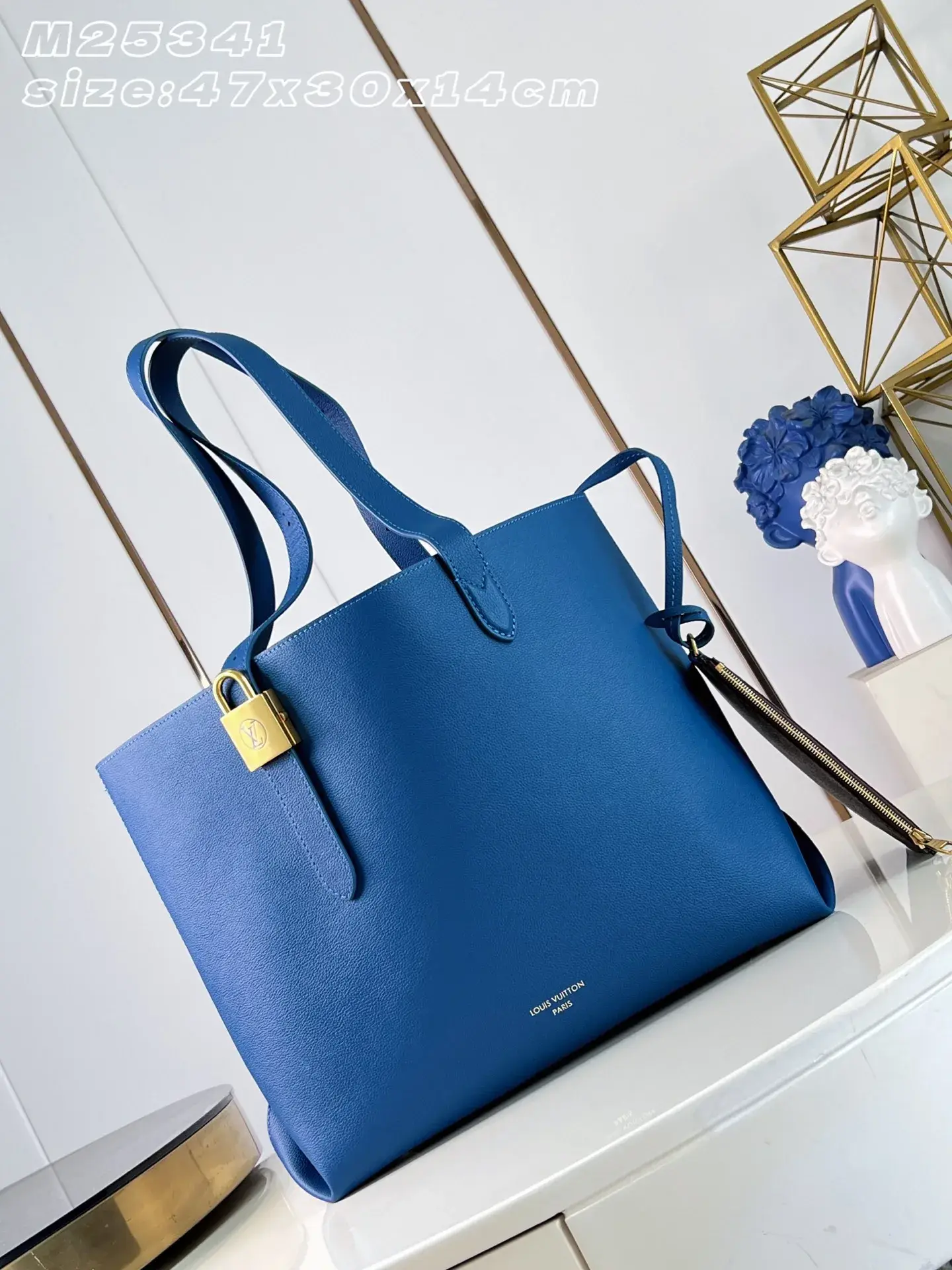 Louis Vuitton Grained Leather Tote Bag product photo from LabelPicks