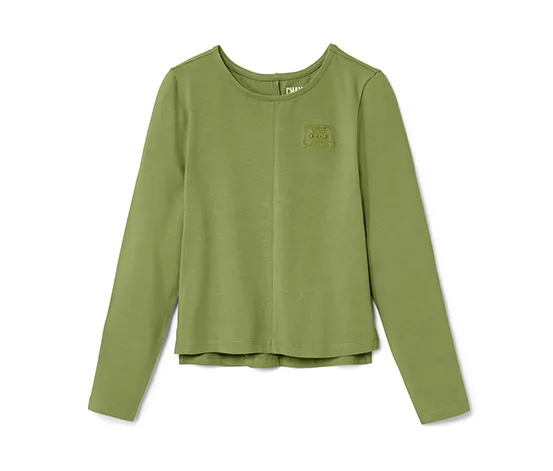 Kinder-Langarmshirt, grün