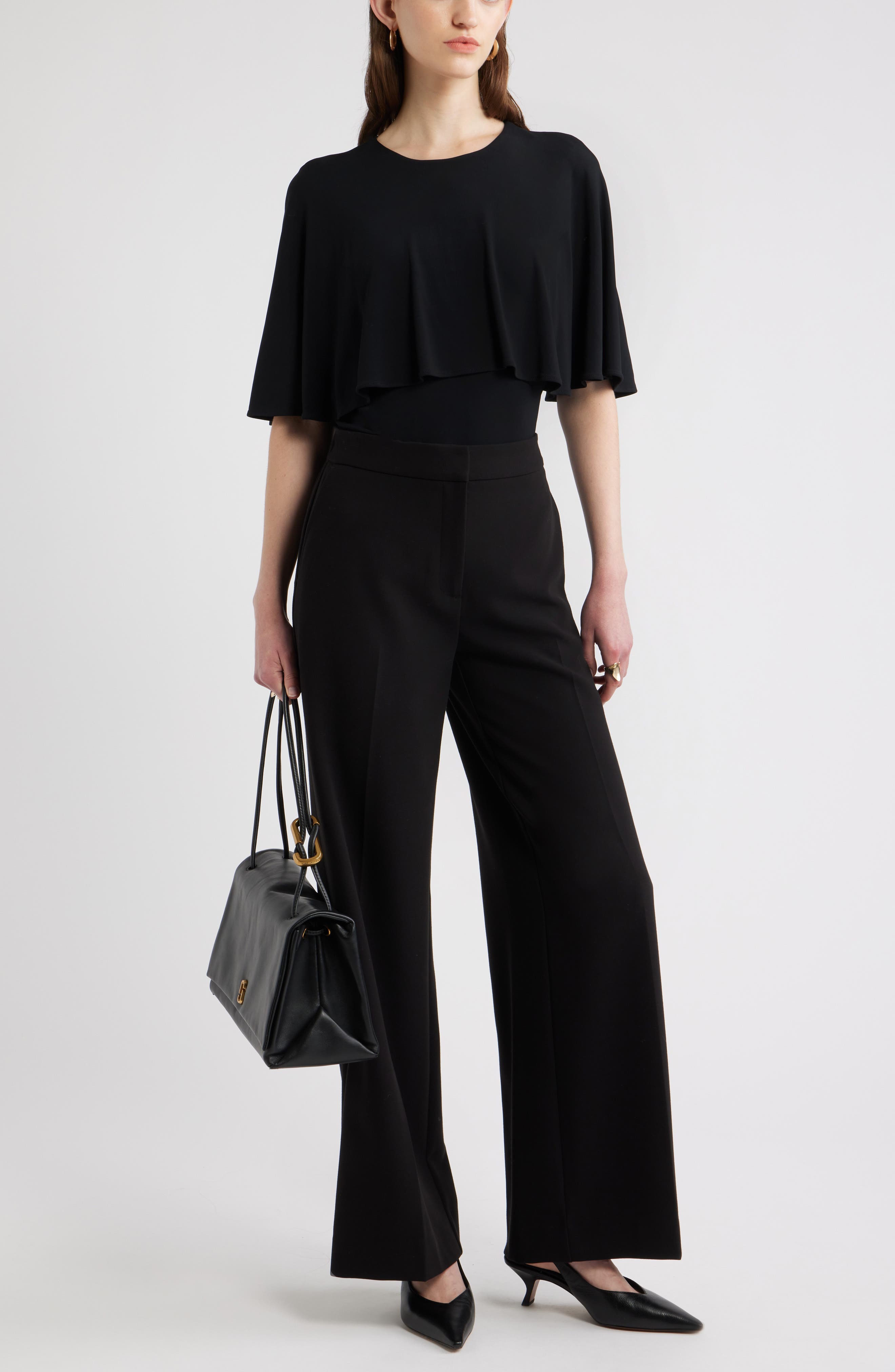 Nordstrom Knit Capelet Top
