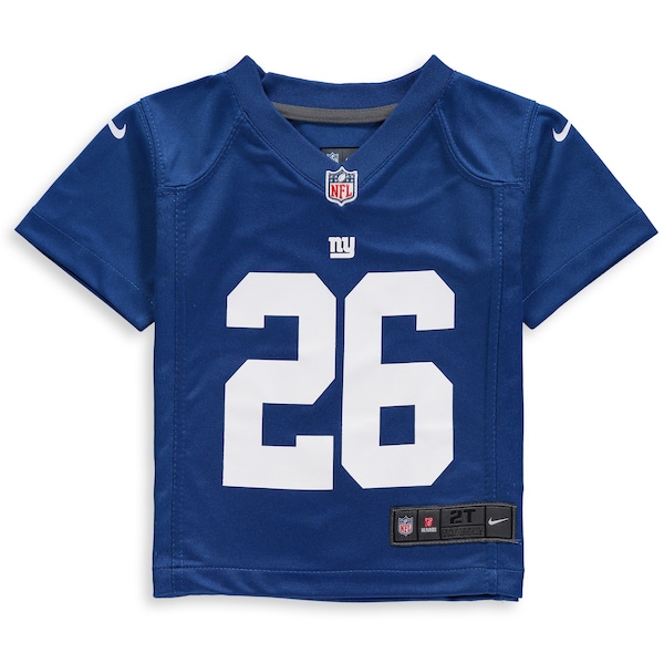 Saquon Barkley New York Giants Nike Toddler Game Jersey - Royal