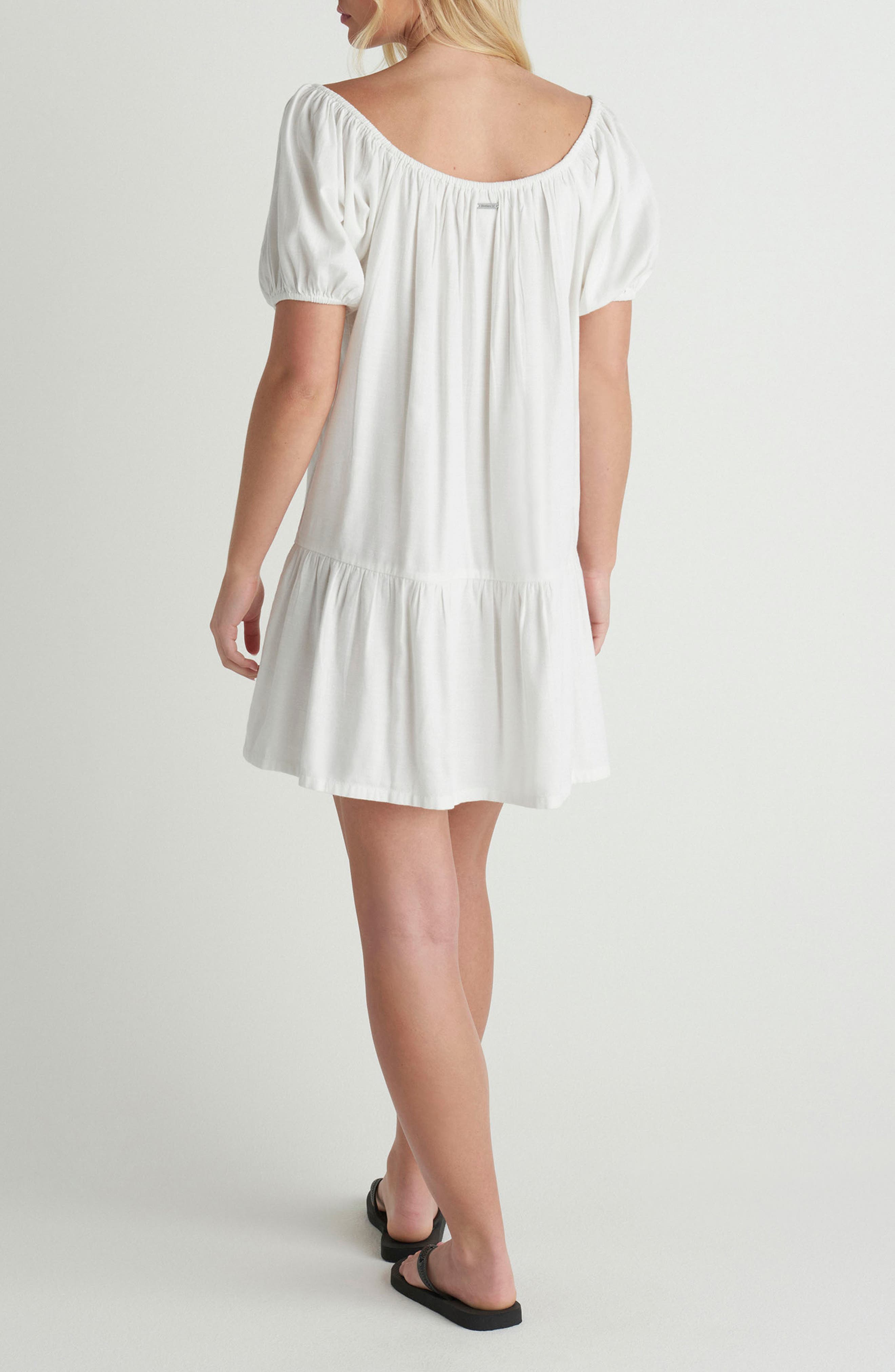 Hurley New Heights Cotton Blend Minidress