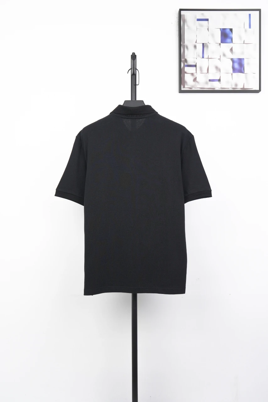 Moncler Black Mini Badge Polo Shirt product photo from LabelPicks