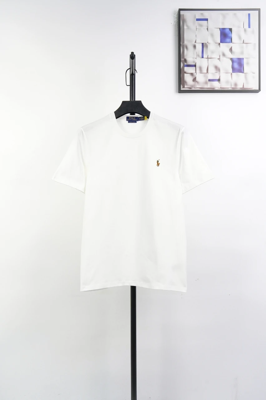 Ralph Lauren White Pony Embroidered Crewneck T-Shirt product photo from LabelPicks