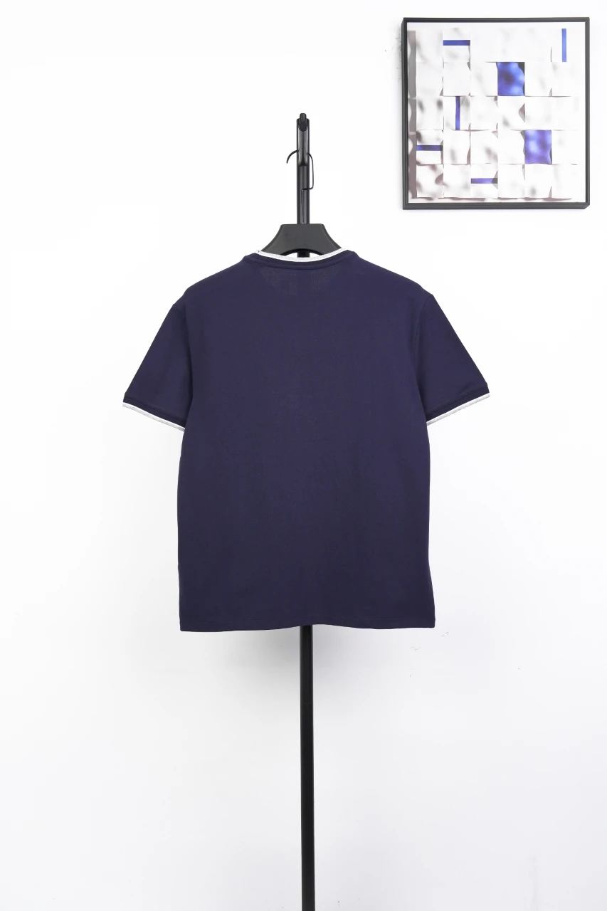 Ralph Lauren Navy Contrast Trim Pony Embroidered T-Shirt product photo from LabelPicks