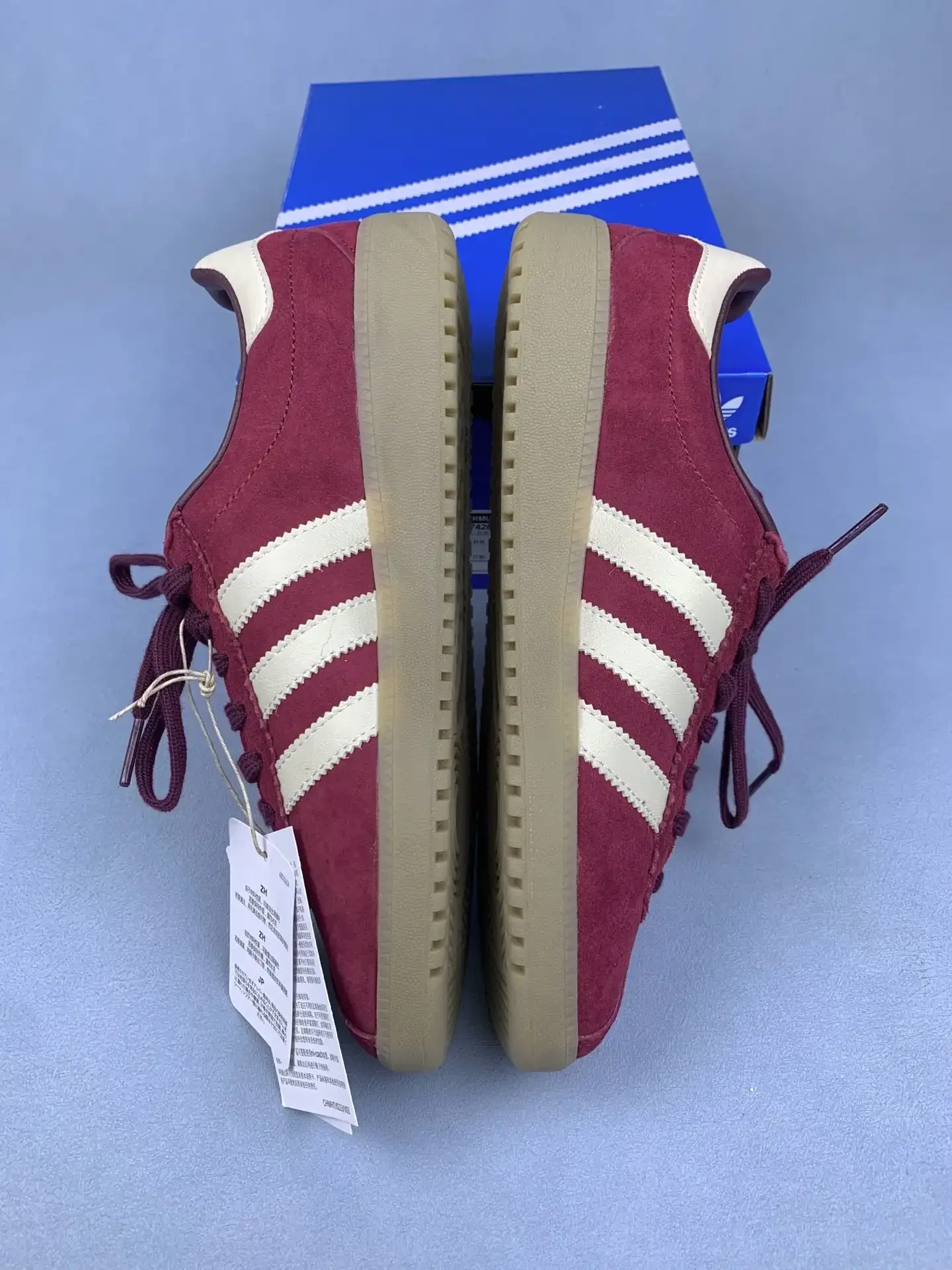 adidas Bermuda Collegiate Burgundy Shoes product photo from LabelPicks