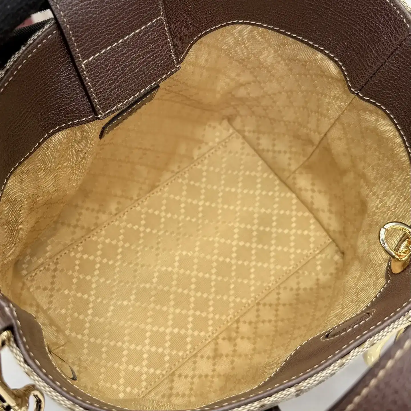 Gucci Generation Brown GG Supreme Canvas Tote Bag product photo from LabelPicks