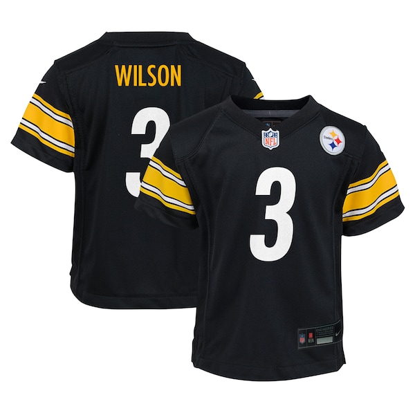 Russell Wilson Pittsburgh Steelers Nike Preschool Player Game Jersey - Black