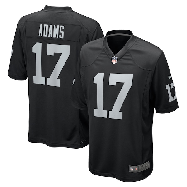 Davante Adams Las Vegas Raiders Nike Game Jersey - Black/White