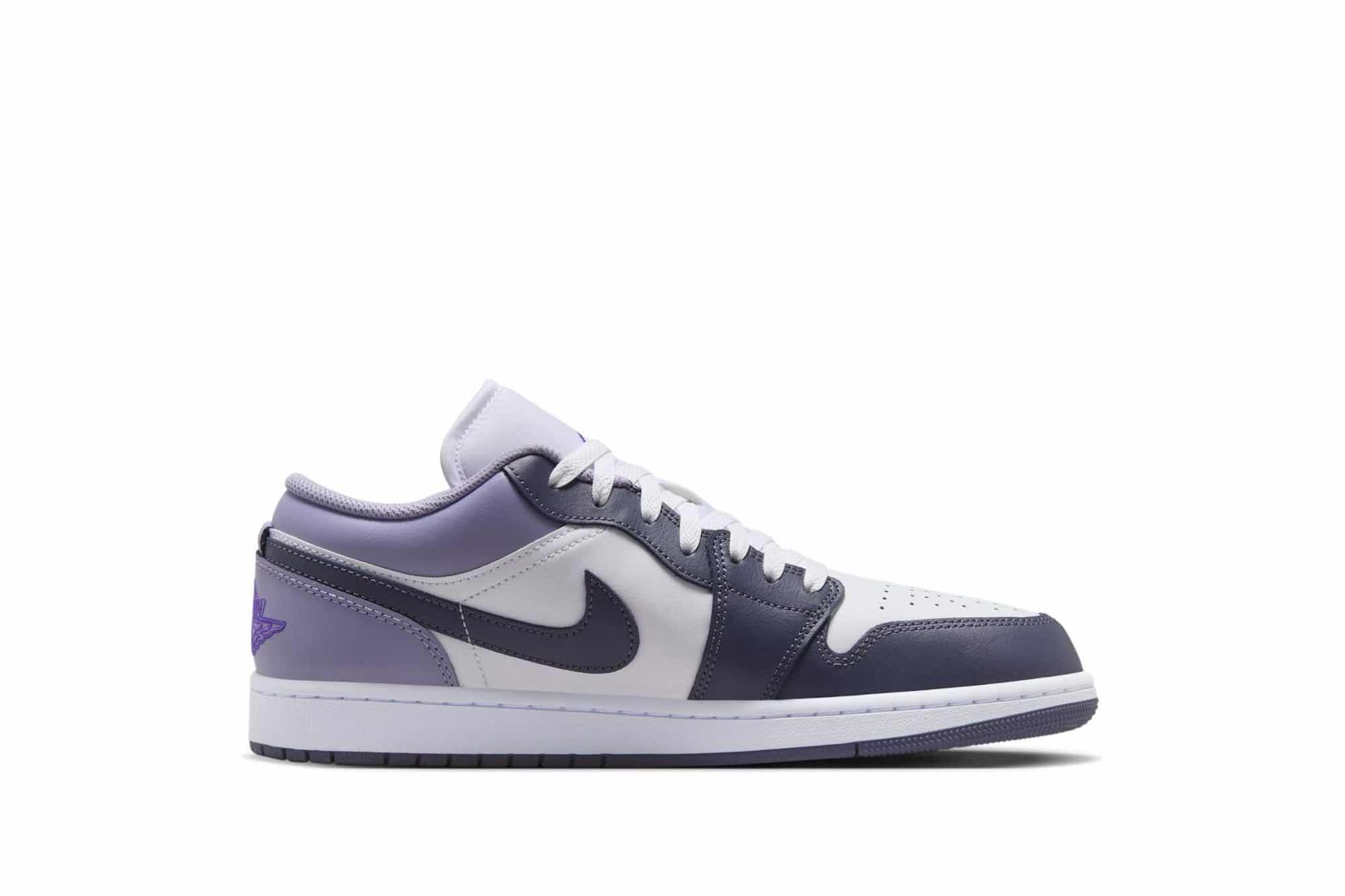 Air Jordan 1 Low ‘White Purple’ 553558-145