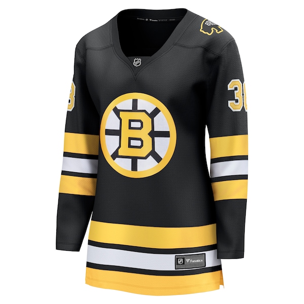 Patrick Brown Boston Bruins  Women's Home Breakaway Player Jersey - Black