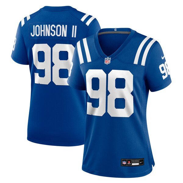 Eric Johnson II Indianapolis Colts Nike Women's Team Game Jersey -  Royal