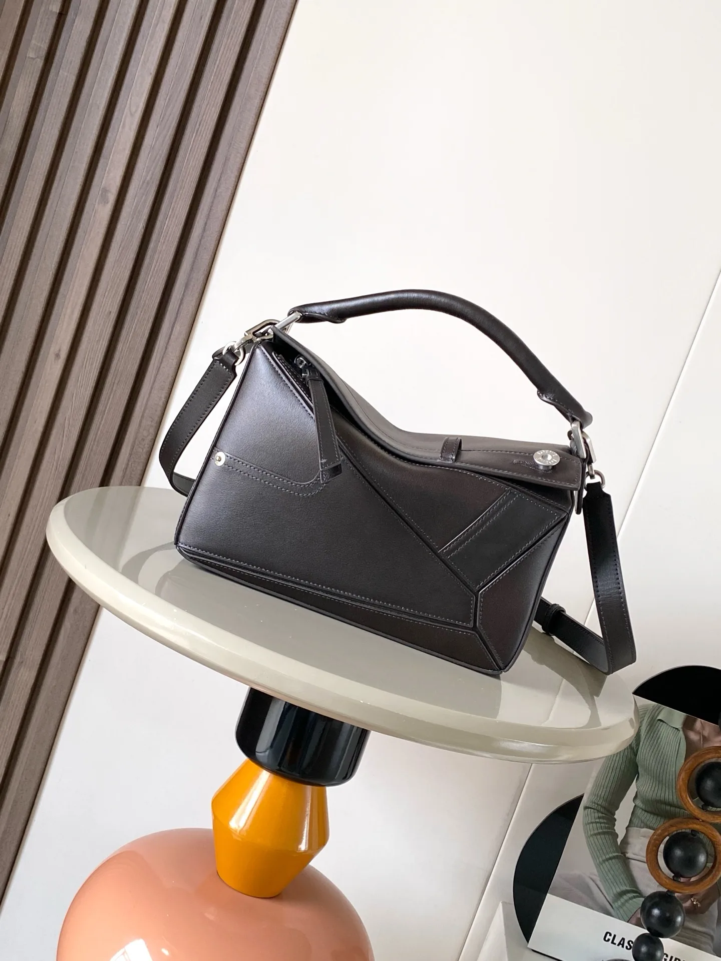 Loewe Puzzle Grained Leather Top Handle Bag product photo from LabelPicks