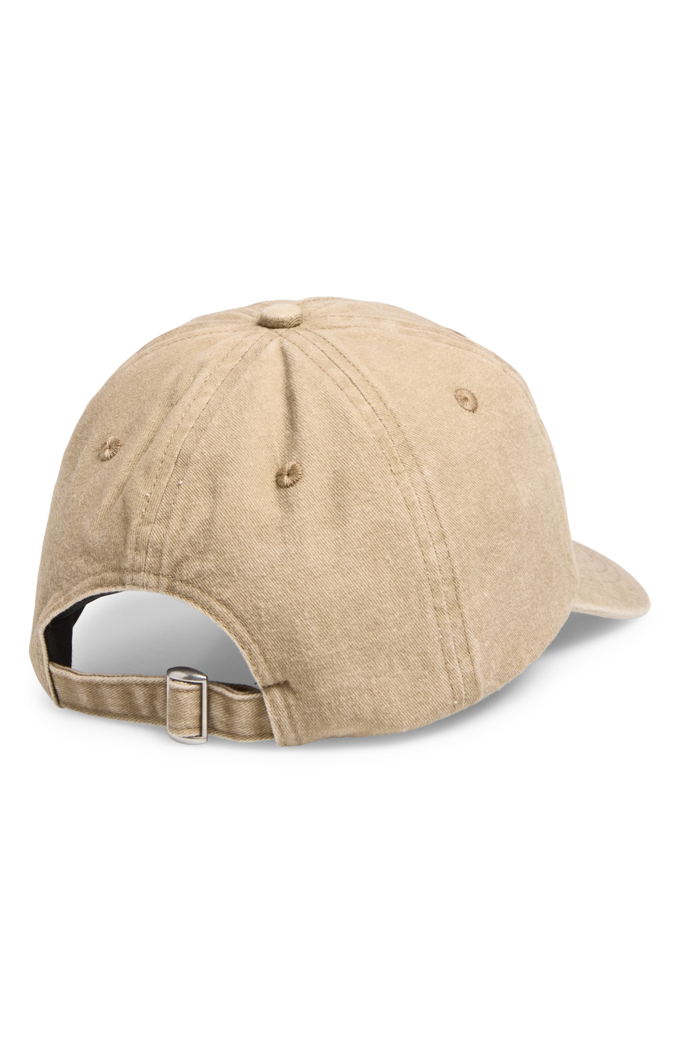 NORDSTROM RACK Stonewash Cotton Dad Cap