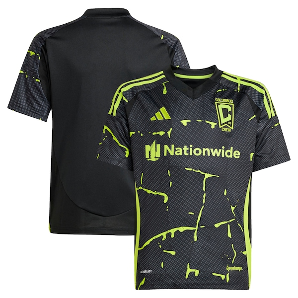 Columbus Crew adidas Youth 2025 The Goosebumps Kit Replica Jersey - Black