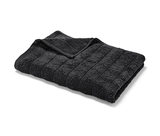 Premium-Badetuch, schwarz