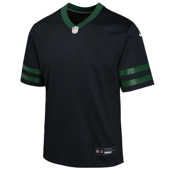 New York Jets Nike Youth Alternate Custom Game Jersey - Black