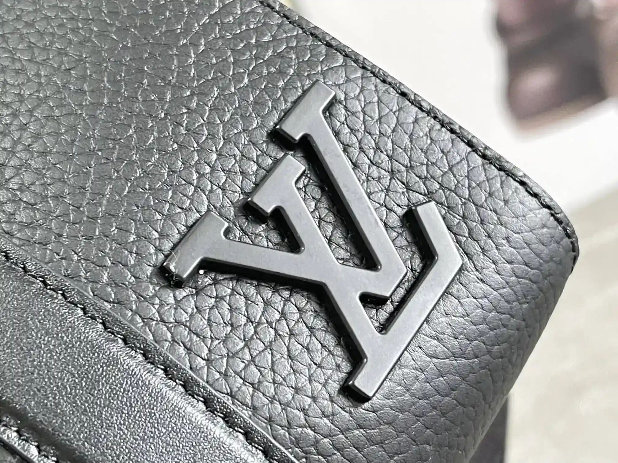 Louis Vuitton Grained Leather Keepall Crossbody Bag product photo from LabelPicks