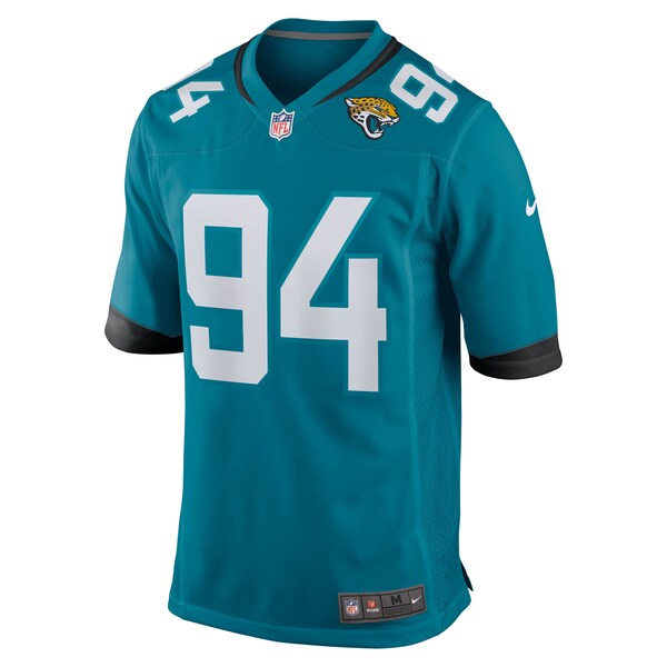 Maason Smith Jacksonville Jaguars Nike Team Game Jersey -  Teal