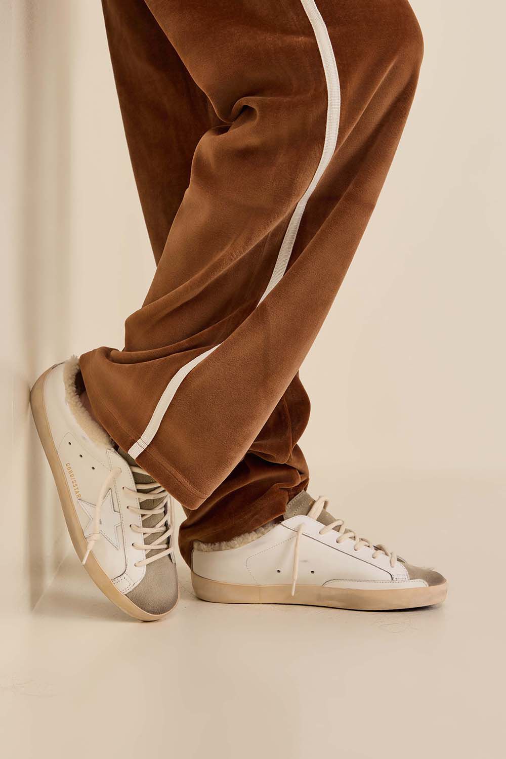 GOLDEN GOOSE נעלי מיולס סופר סטאר