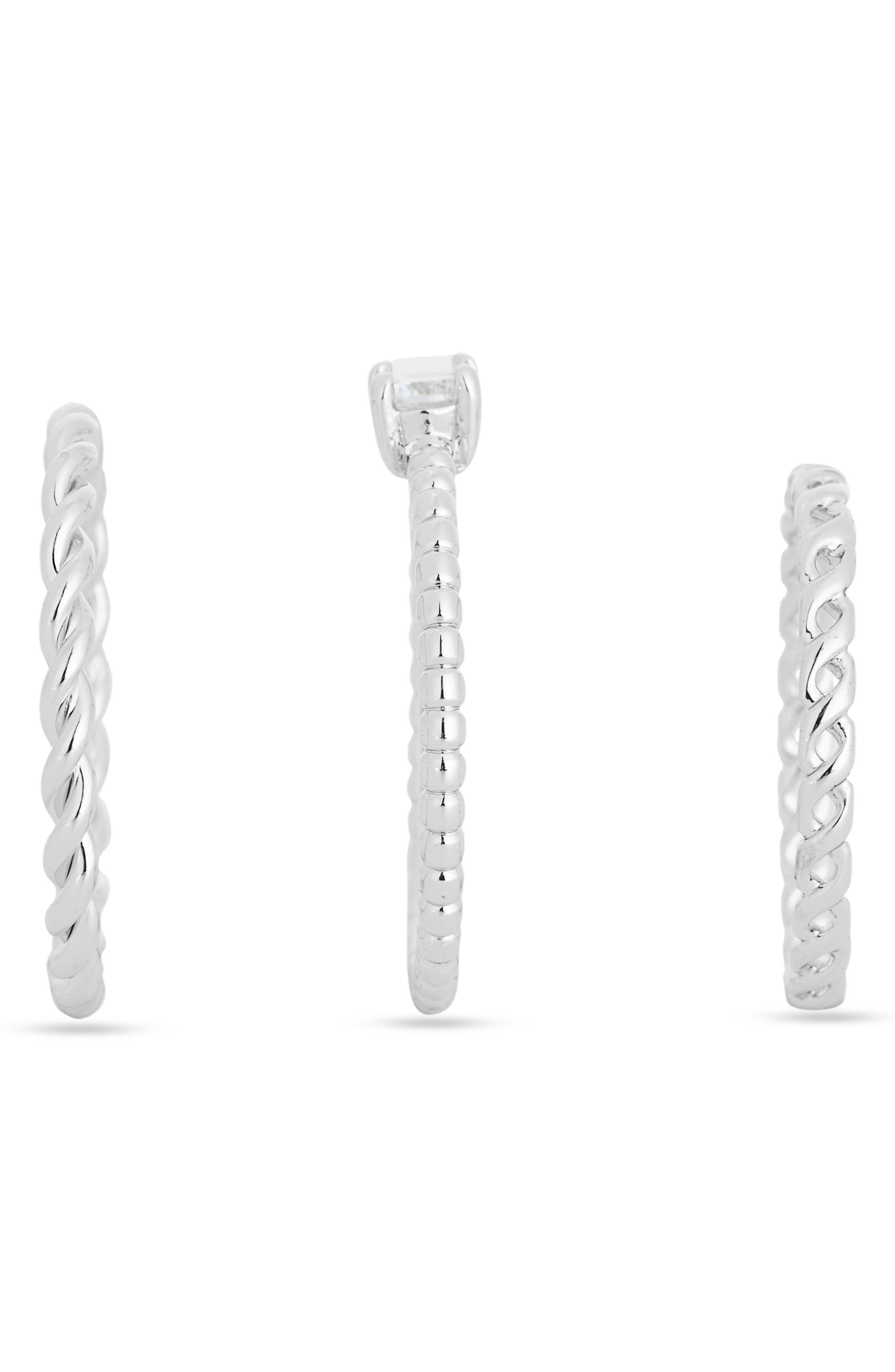 NORDSTROM RACK 3-Pack Assorted Rings