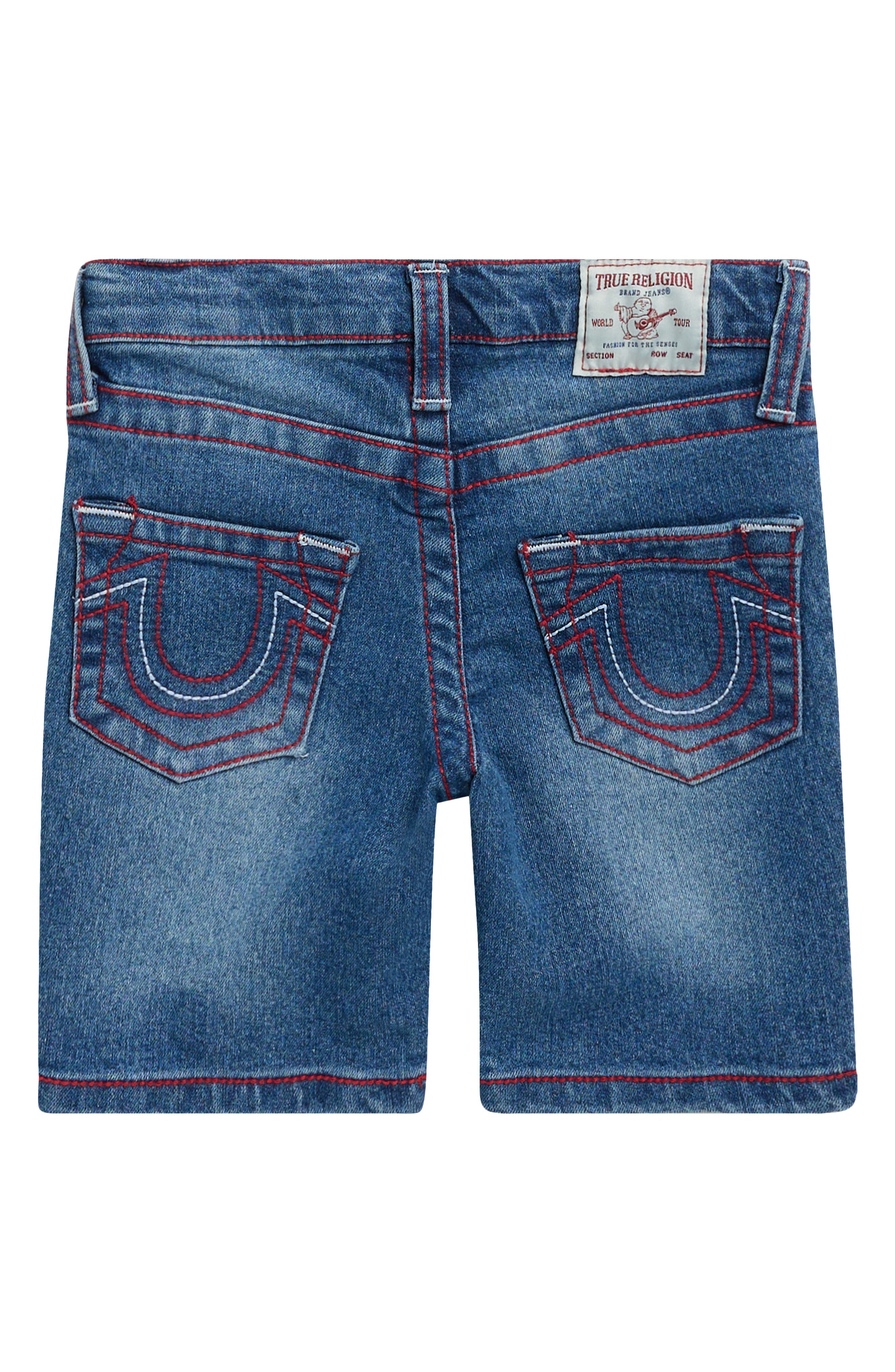 True Religion Kids' Whiskered Denim Shorts