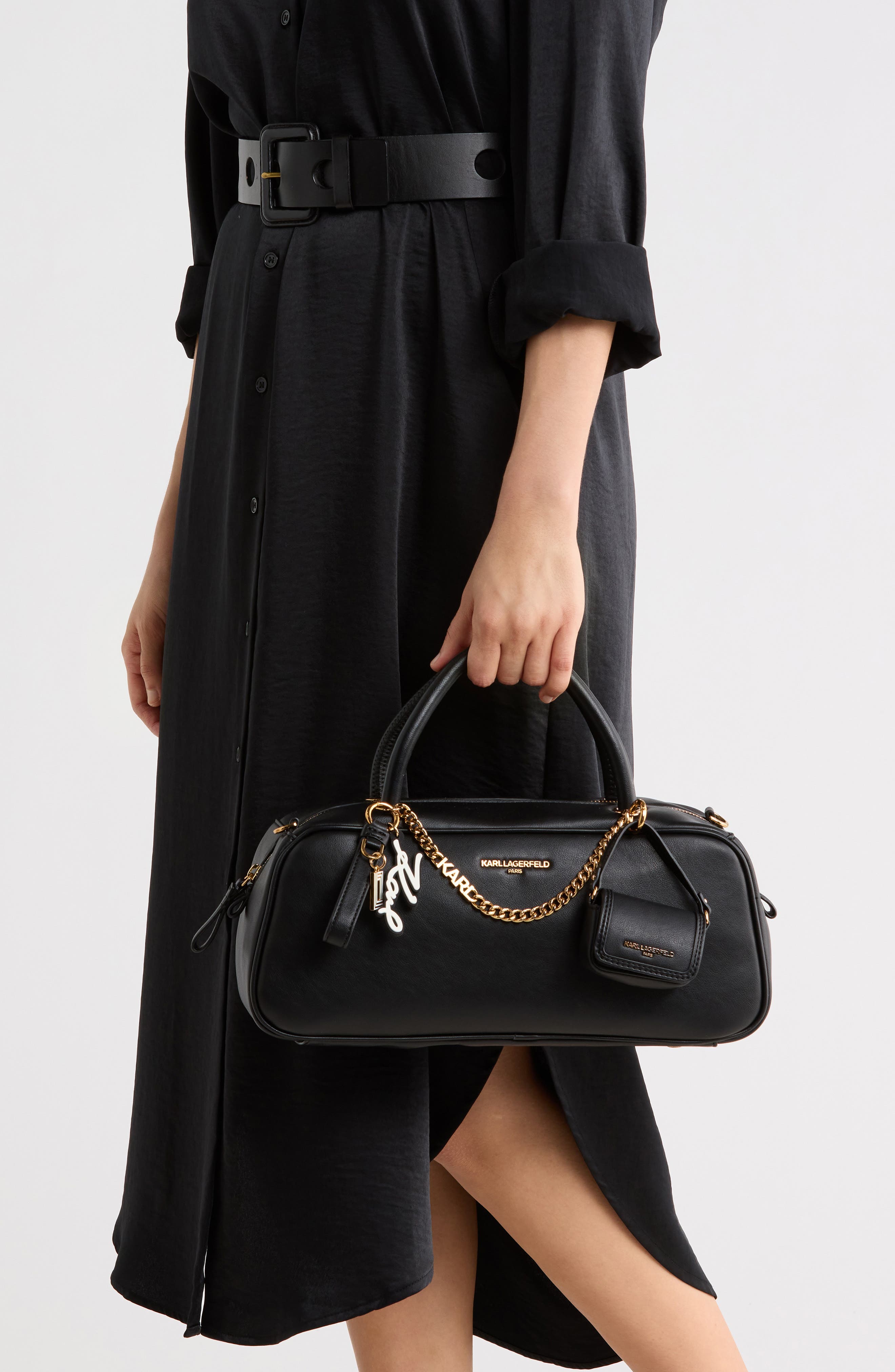 KARL LAGERFELD PARIS Zaylia Satchel Bag