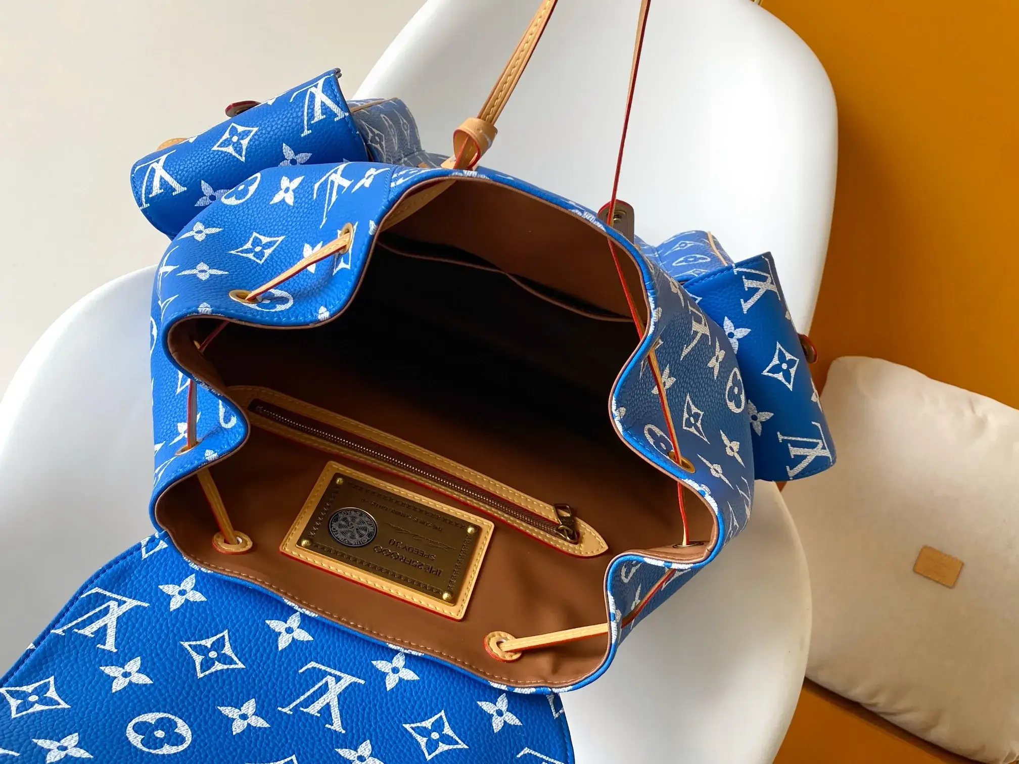 Louis Vuitton Blue Christopher Monogram Canvas Backpack product photo from LabelPicks