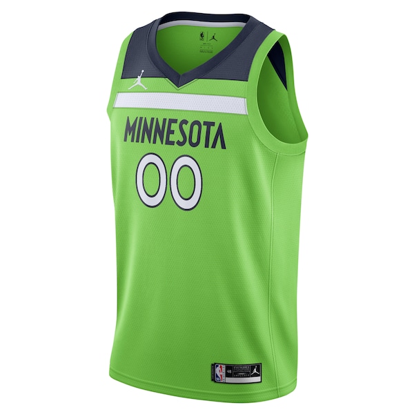 Minnesota Timberwolves Jordan Brand Swingman Custom Jersey - Statement Edition - Green