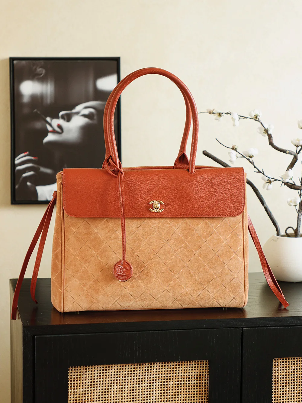 Chanel Quilted Leather Top Handle Bag product photo from LabelPicks