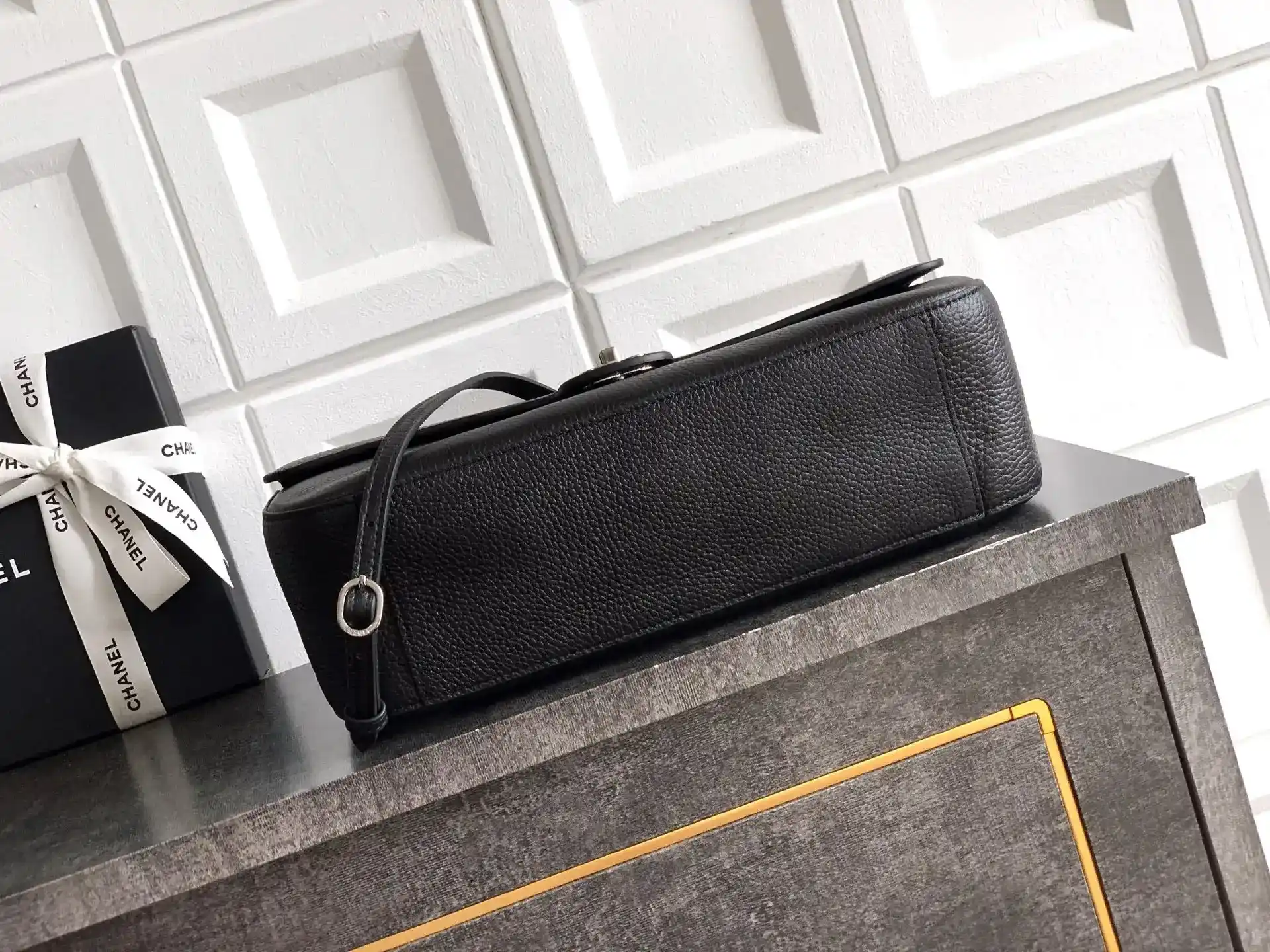 Chanel Black Classic Flap Shoulder Bag product photo from LabelPicks