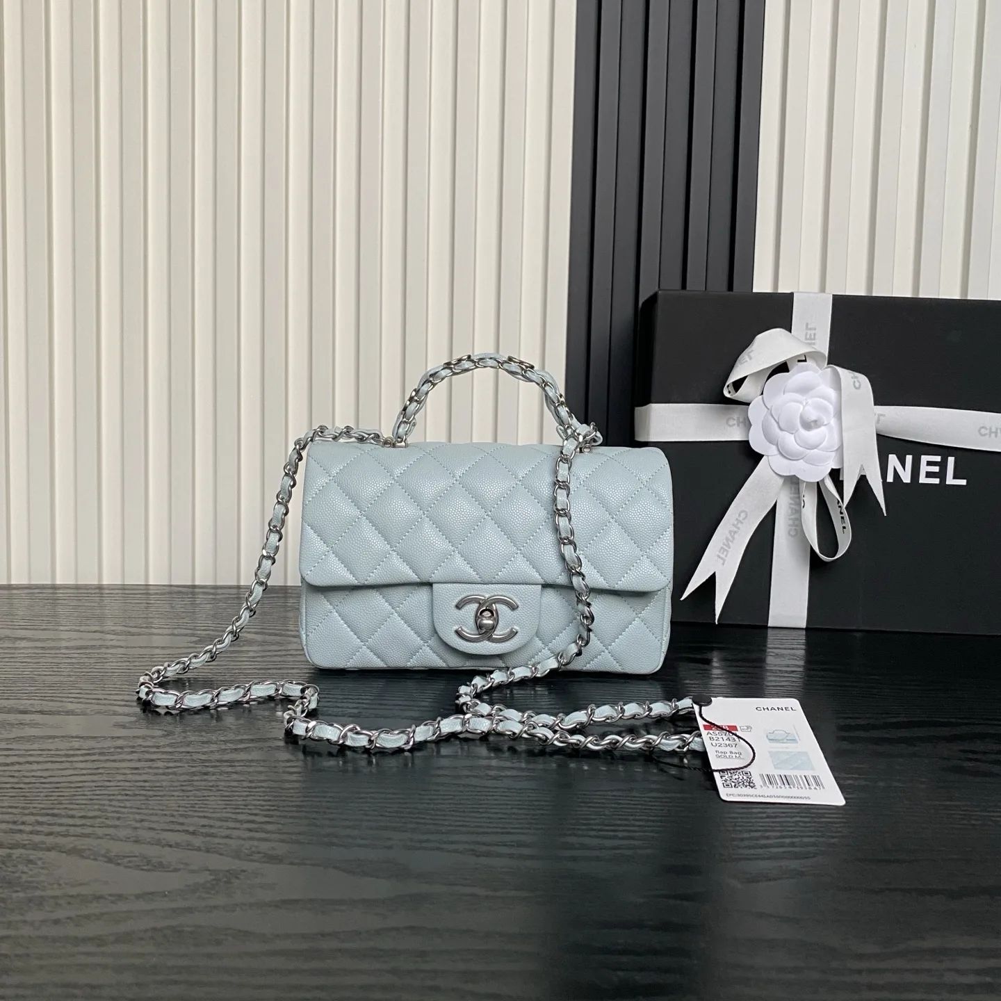 Chanel Calfskin Classic Flap Shoulder Bag product photo from LabelPicks