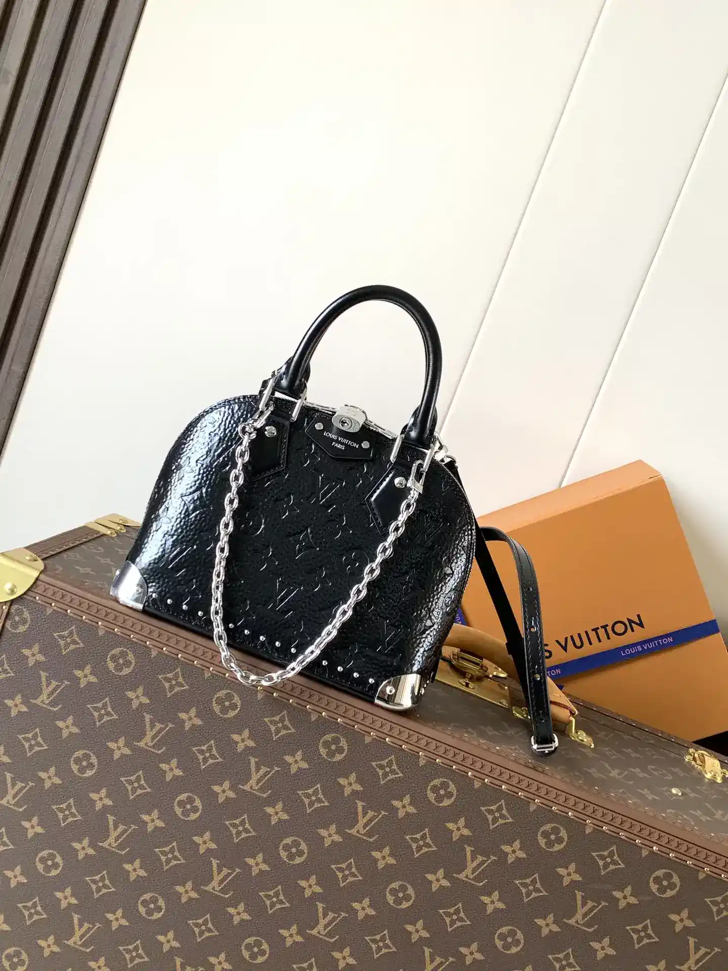 Louis Vuitton Calfskin Alma Top Handle Bag product photo from LabelPicks