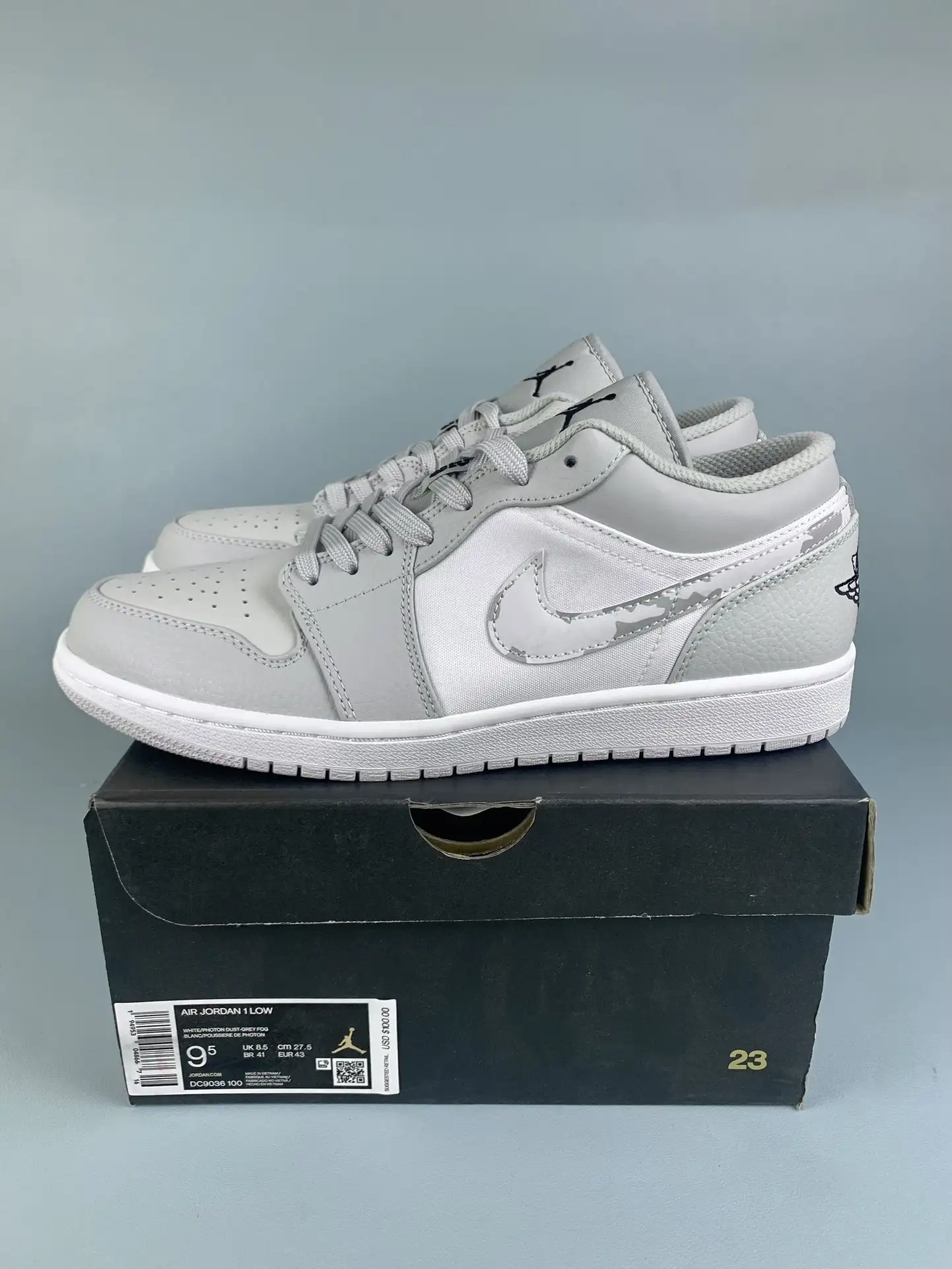 Air Jordan 1 Low SE 'White Camo' Shoes product photo from LabelPicks