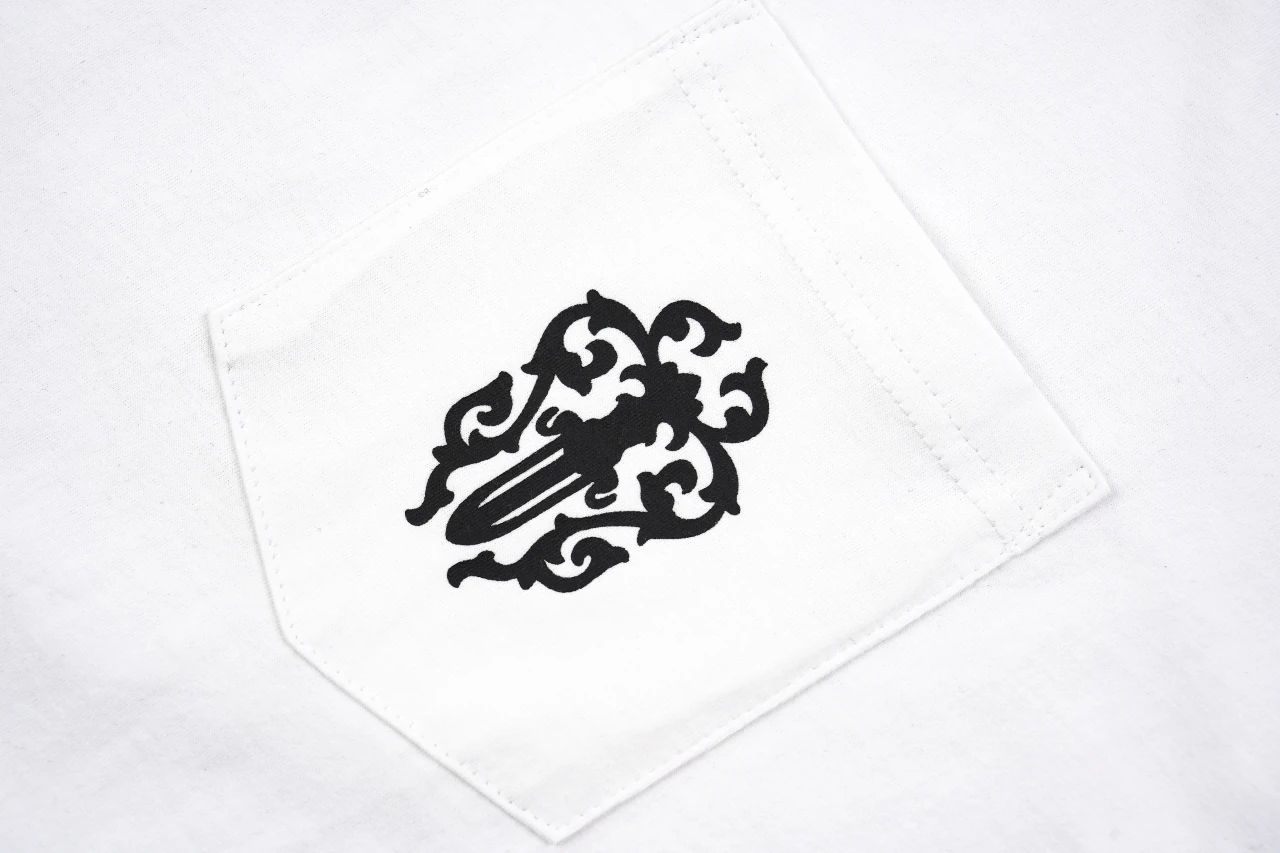 Chrome Hearts White Pocket Vine Dagger Graphic T-Shirt product photo from LabelPicks